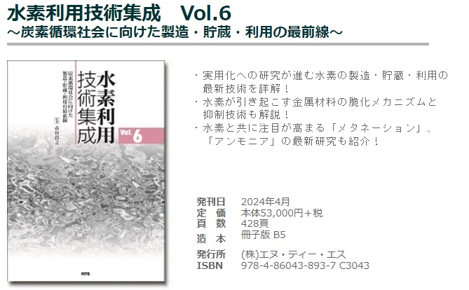 水素利用技術集成　Vol.6
